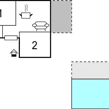 Apartman Gorgeous In With Kitchen *
